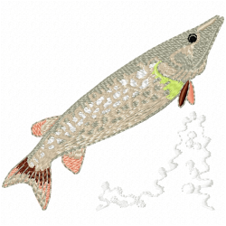 Fishes Embroidery Design 5 Fishes Embroidery Design 5